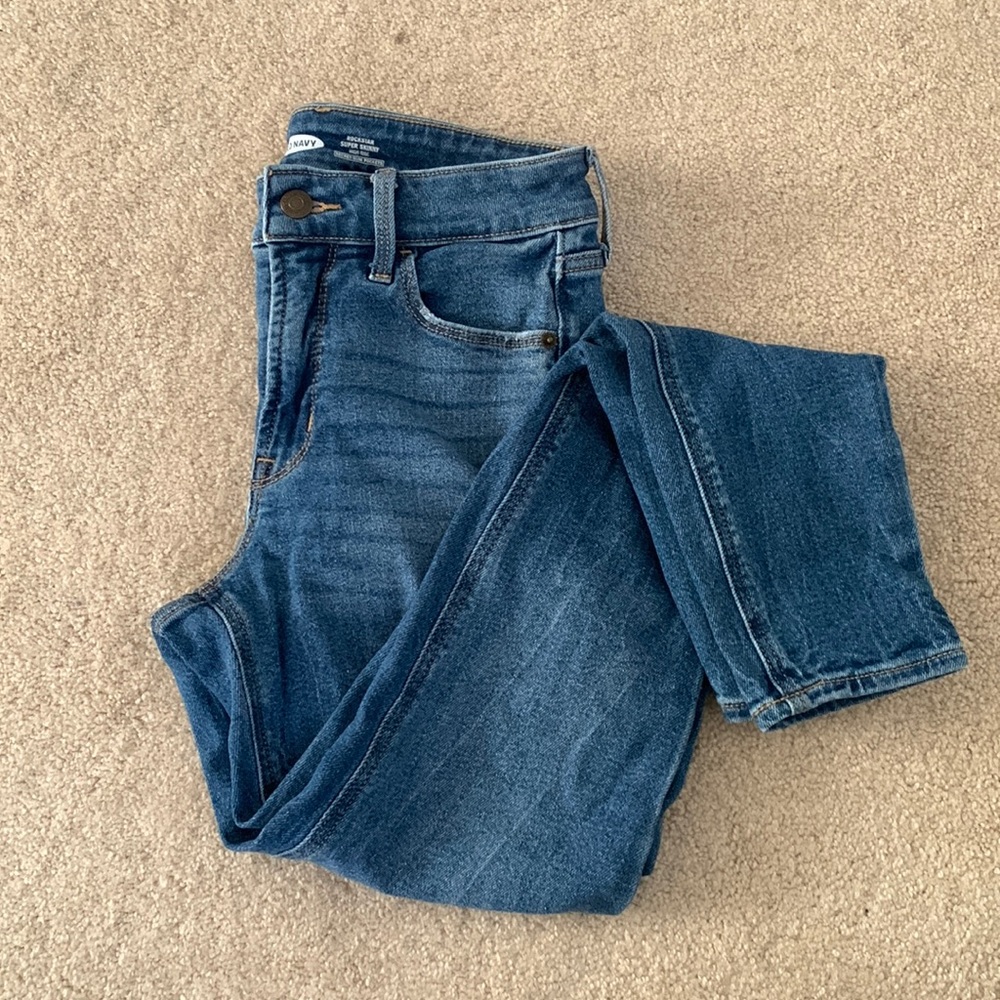 High Rise Super Skinny Jeans